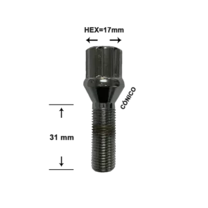 Tornillo Estampado – 14mm 1,50 | Hex 17mm | Largo 31mm