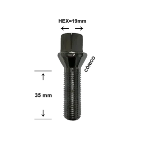 Tornillo Estampado – 12mm 1,25 | Hex 19mm | Largo 35mm