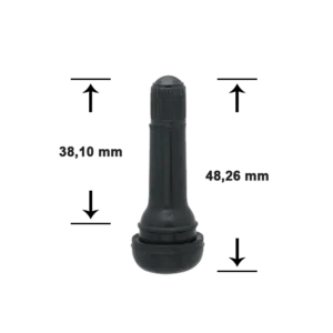 Válvula de Goma - TR414 | Largo Exterior 38,10mm | Agujero 11,50mm
